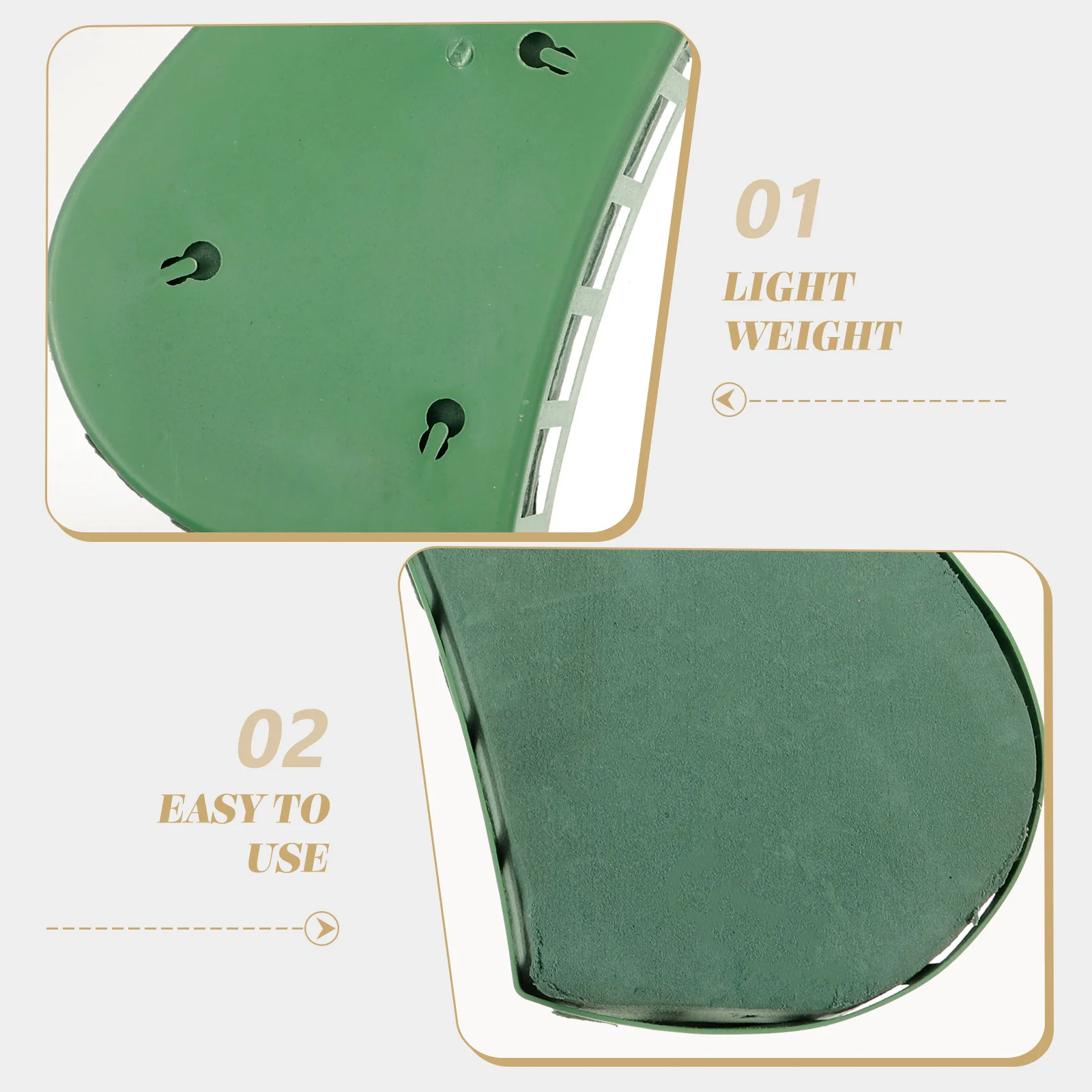 

1 Set Wedding Car Flower Decor Floral Mud With Sucker For Fresh Flower Arrangement Diy Wet Foam Bricks Floral Blocks Suction Cup