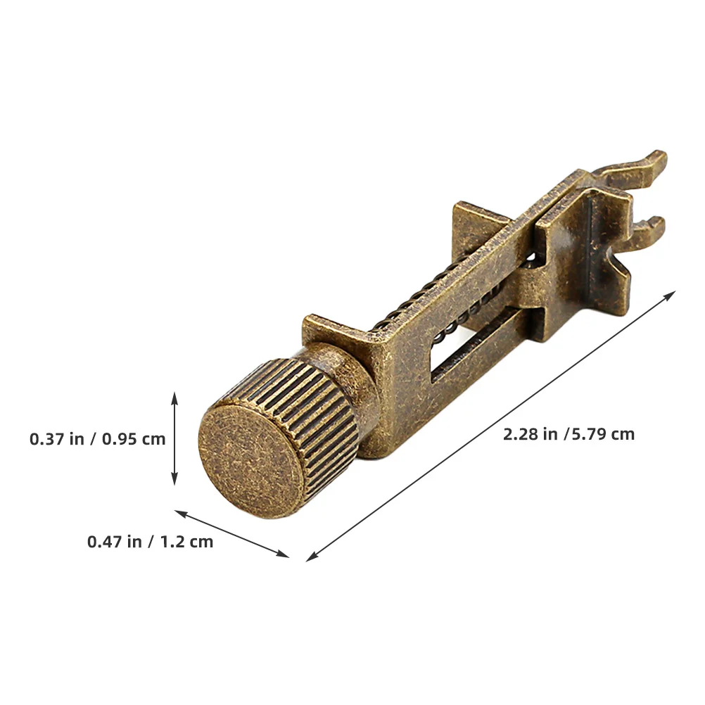 

Metal Guitar Bridge Intonation Adjuster Tool Precision Adjustable Tremolo Effect Intonation Tool for Guitar Parts