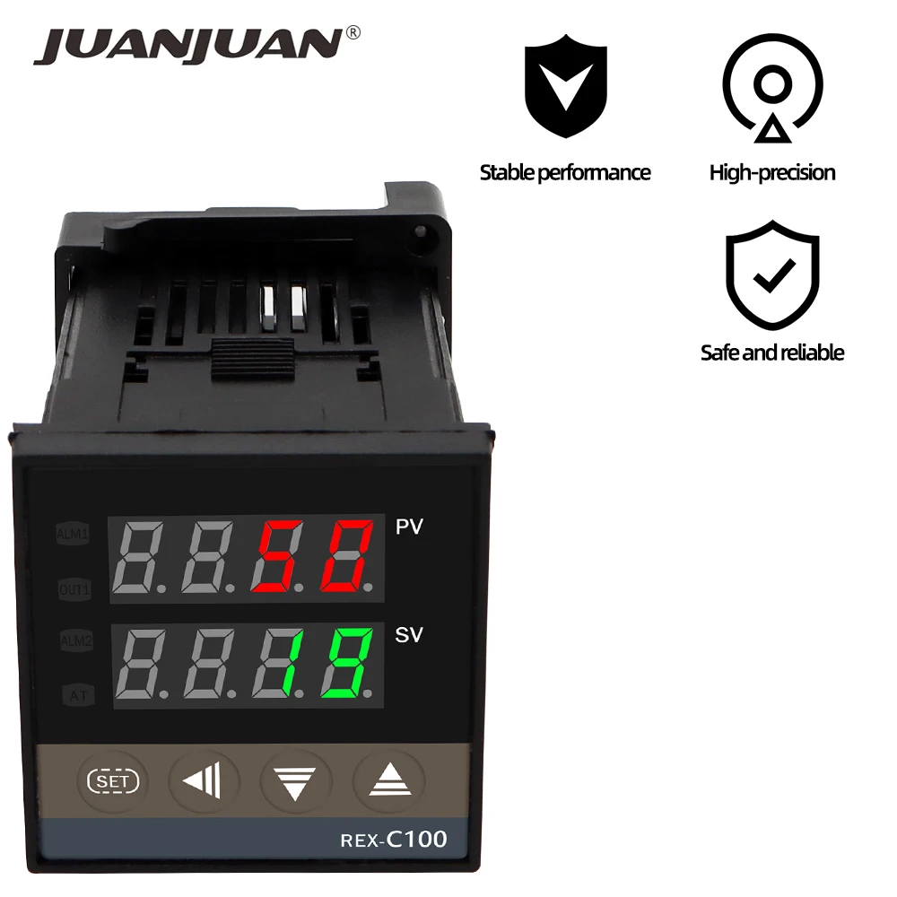 REX-C100/C700 Relay Digital PID Temperature Controller Thermostat Universal Input Output Instrument SSR Output K Thermocouple