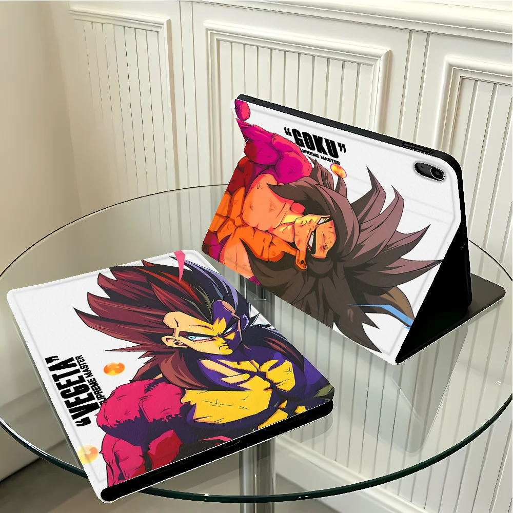 With Pencil Holder Case for Samsung Galaxy Tab S9+ S10 Lite A7 Lite S7 S8+ A8 A9Plus S9 FE S10 Plus S11 A11 S10FE Anime Dragons