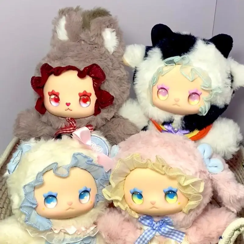 

Lovely Emma Pocket Zoo Vinyl Plush Blind Box Doll Collectible Model Backpack Pendant Desktop Decor Birthday Gifts Toy Ornament