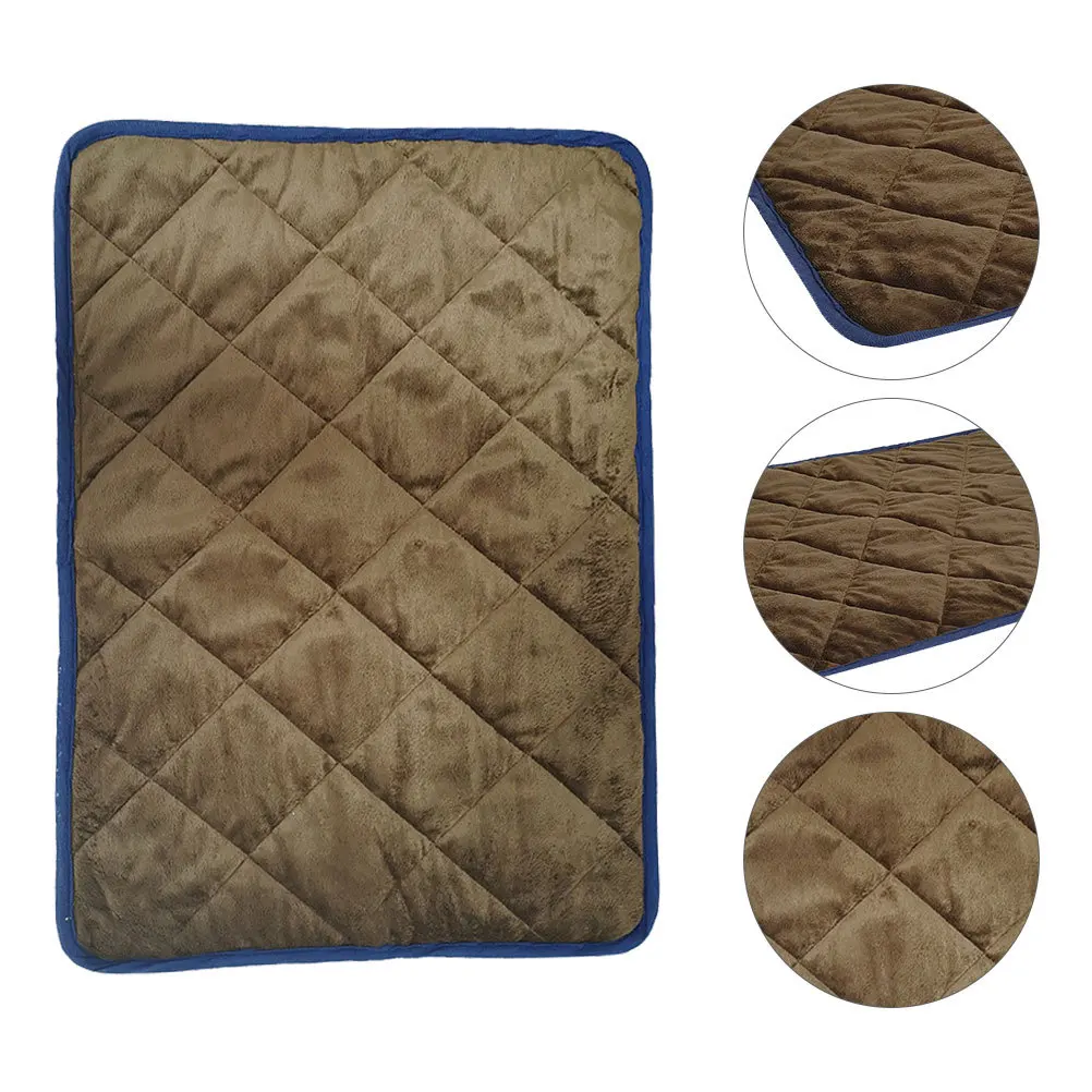 

Self Warming Pet Bed Heated Dog Cat Mat Waterproof Anti Bite Heating Pad for Pets Indoor Outdoor