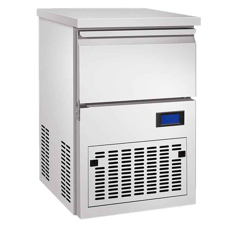 

Small Household & Commercial 25kg/Day Fully Automatic Ice Maker Produces Ice Cubes Features Compressor Core Components
