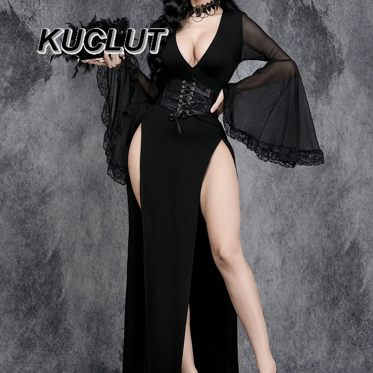 Gothic Dark Split F…