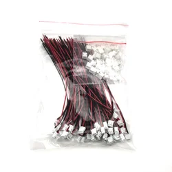 미니 마이크로 ZH 1.5 2 핀 JST 커넥터, 와이어 케이블 포함, 10cm, 15cm, 20cm, 50 세트