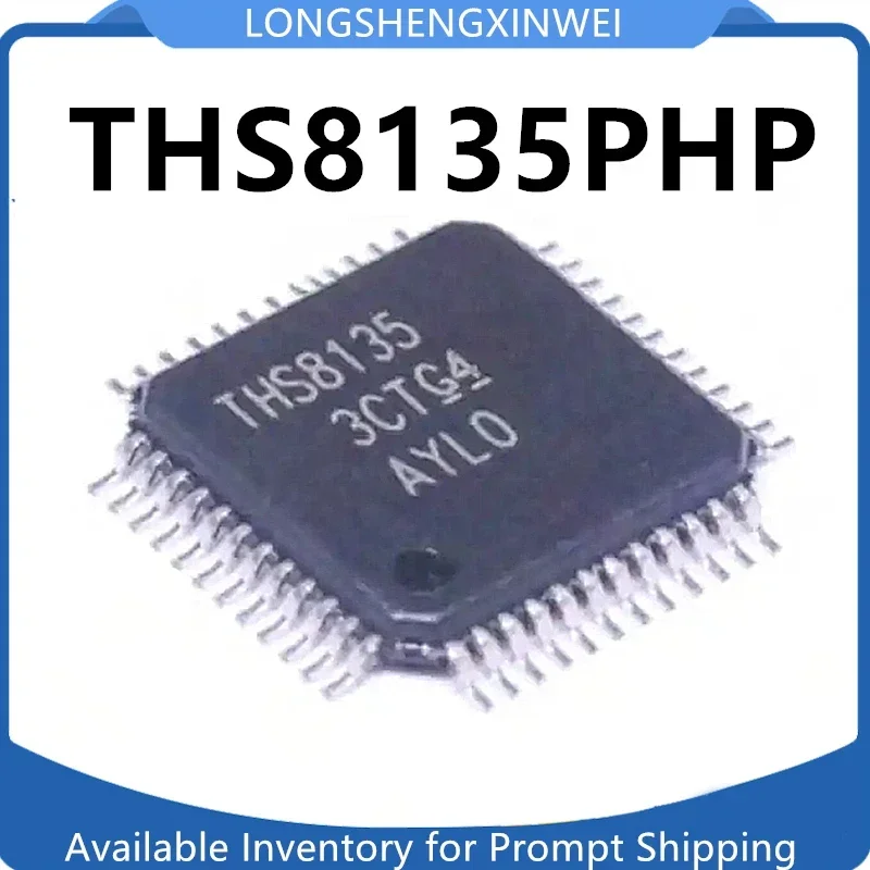 1PCS New THS8135PHP THS8135 HTQFP-48 Digital Video/analog Converter IC Original