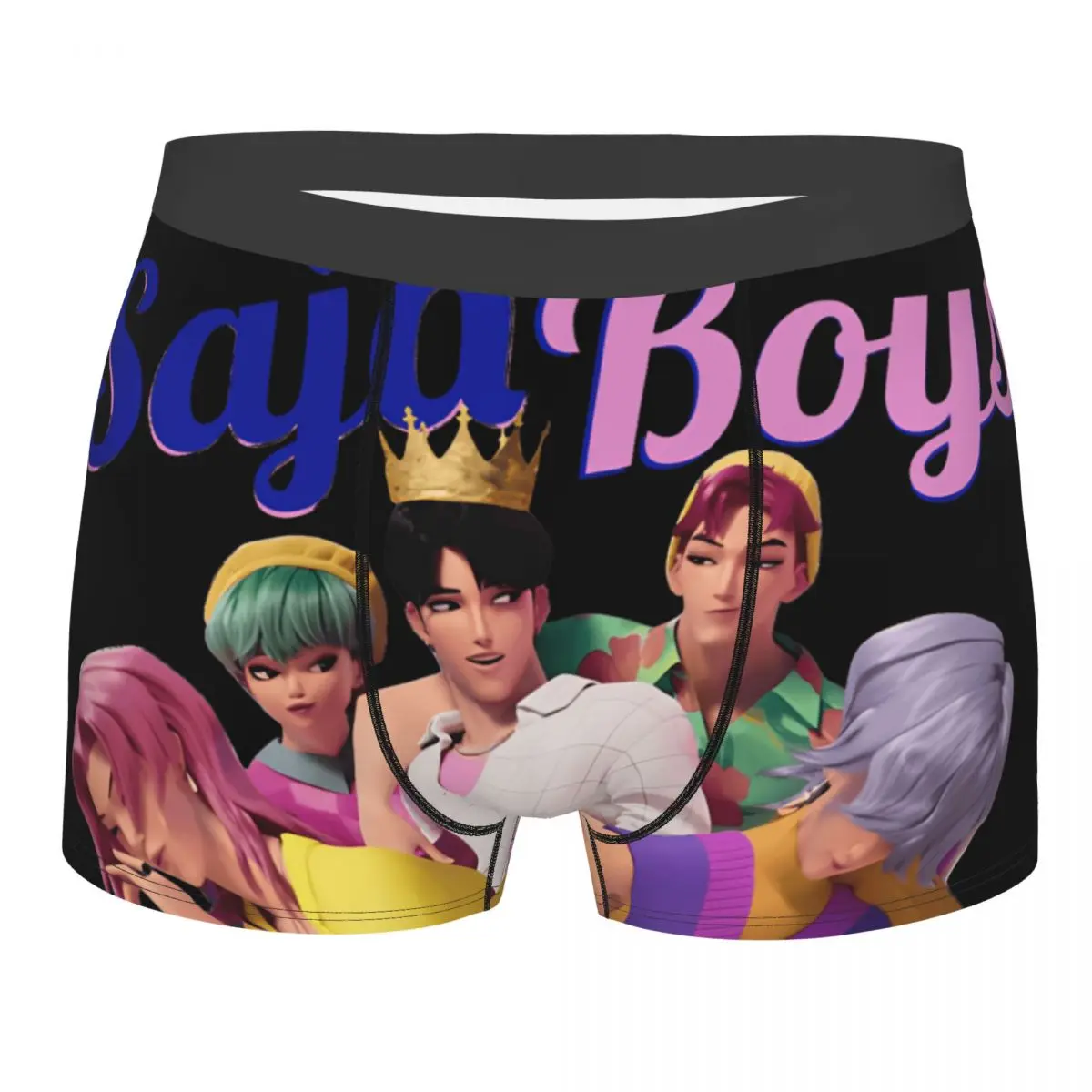 

Saja Boys Kpop Demon Hunter Underwear Men Shorts Briefs Breathable Boxershorts Hot Sale Design Oversize Underpants