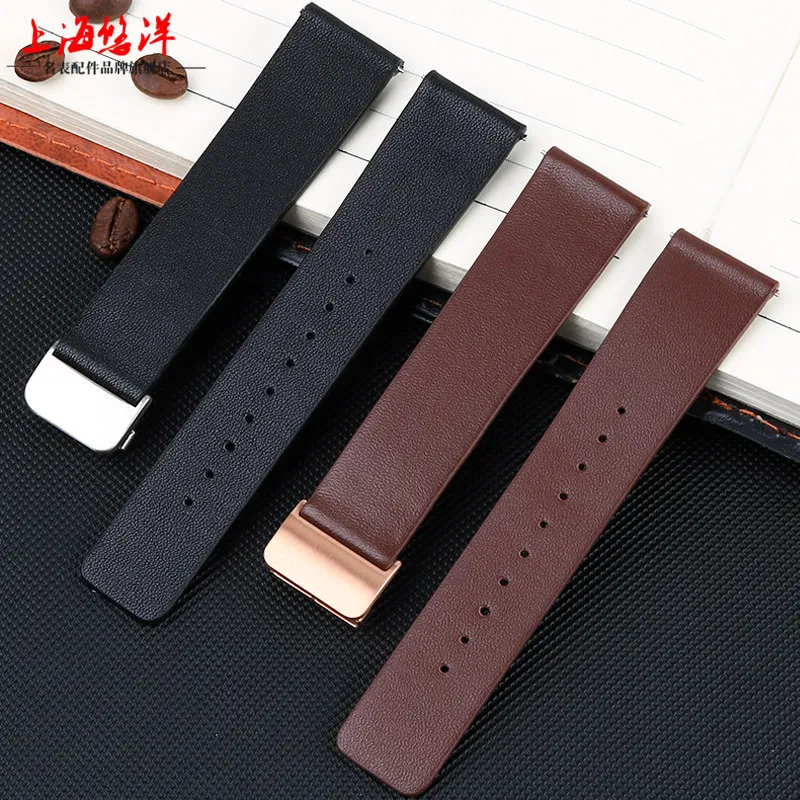 Quick release genuine leather watch strap for Casio electronic watch AE-1200 AE-1300 F-84/91W/F-105/A158/159 men's women's 18MM