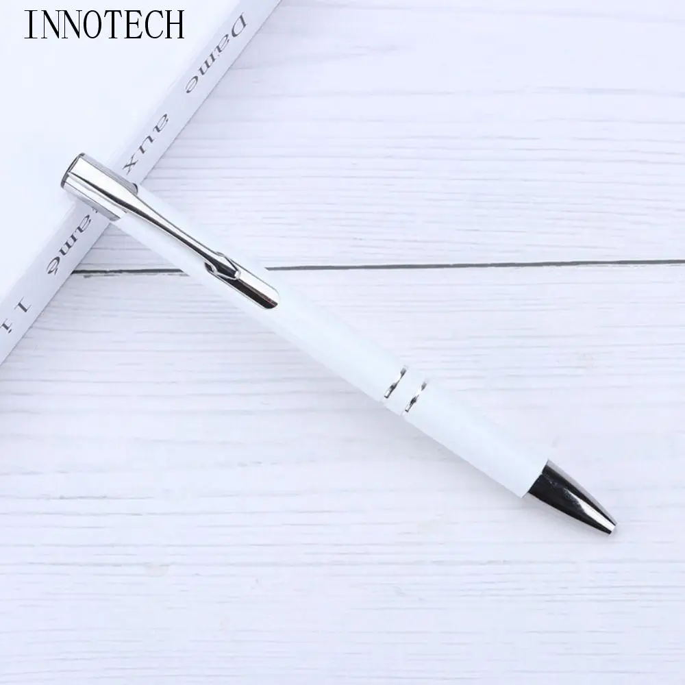 

office Pen Luxury Metal Ballpoint Pen Waterproof Inktight Signature Pen Durable Multifunction Aluminum Rod Pen Birthday Gifts