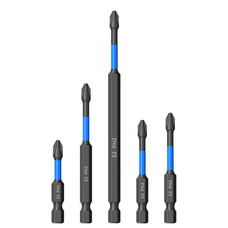 אפקט מברג מגנטי עמיד בפני ביטים קשיות גבוהה מקדחה פלדה סט עבור אלחוטי