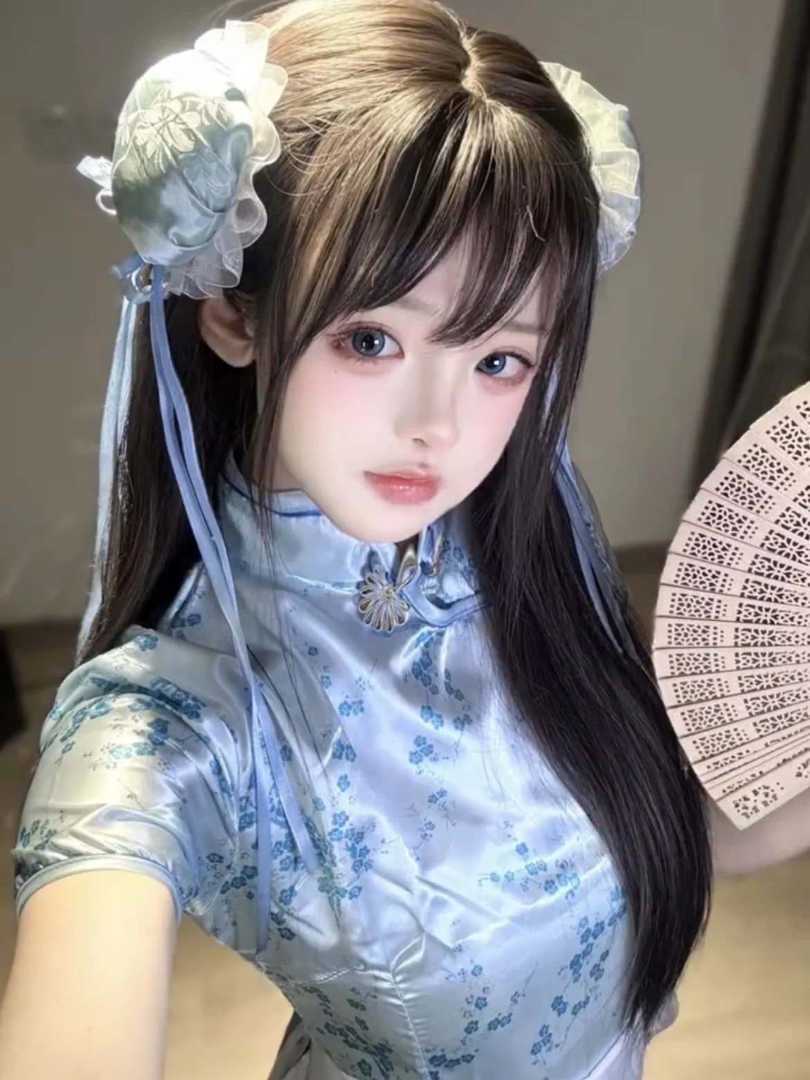 تنورة صينية جديدة من Sle Dr loween Cisas Cosplay orm تنورة خادمة ناعمة للفتيات ملابس يومية #3