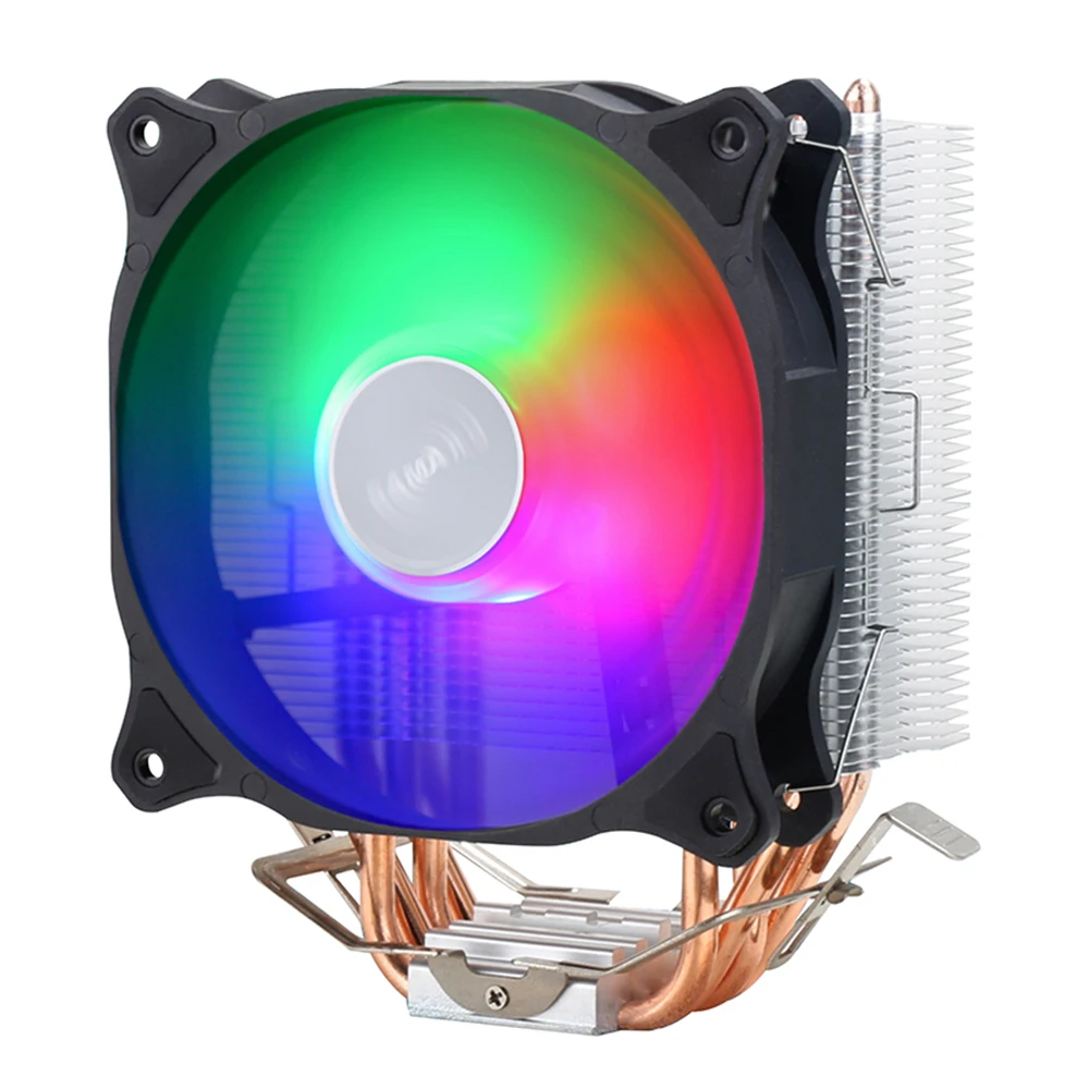 SAMA 4 Heat Pipes Efficient Cooling CPU Cooler 3 Pin PWM ARGB PC Quiet Intel LGA 2011 1150 1151 1200 1700 X79 X99 E5 AMD AM3 AM4