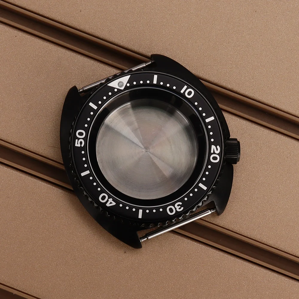 

Diver 45mm Men's Watch Case Sapphire Crystal Glass For Turtle Abalone Seiko NH34 NH35 NH36/38 4R36 Movement 28.5mmDial 120clicks