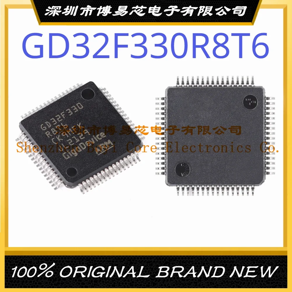 

GD32F330R8T6 Package LQFP-64 ARM Cortex-M4 84MHz Flash: 64KB RAM: 16KB New Original Genuine