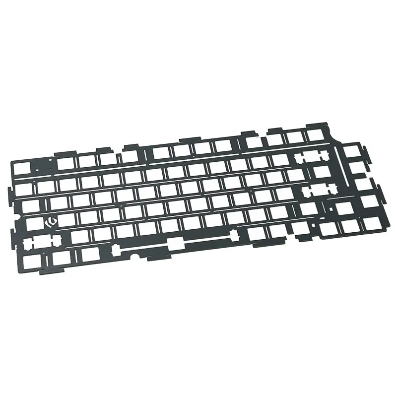 HI75/C Positioning Board Custom PC POM FR4 Black Gold Single Key Slotted Ergonomic E-sports Game Mechanical Keyboard Accessories