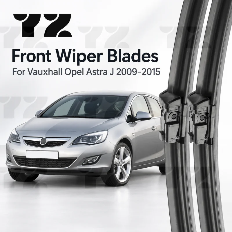 YZ Front Wiper Blades For Vauxhall Opel Astra J GTC 2009-2015 Windshield Windscreen Replacement 27" 25"