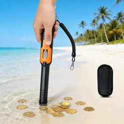Metal Detector Pinpointer with LCD Display,Handy High Performance Metal Detector Metal Reader in 3 Alarm Modes, IP68 Pinpointer