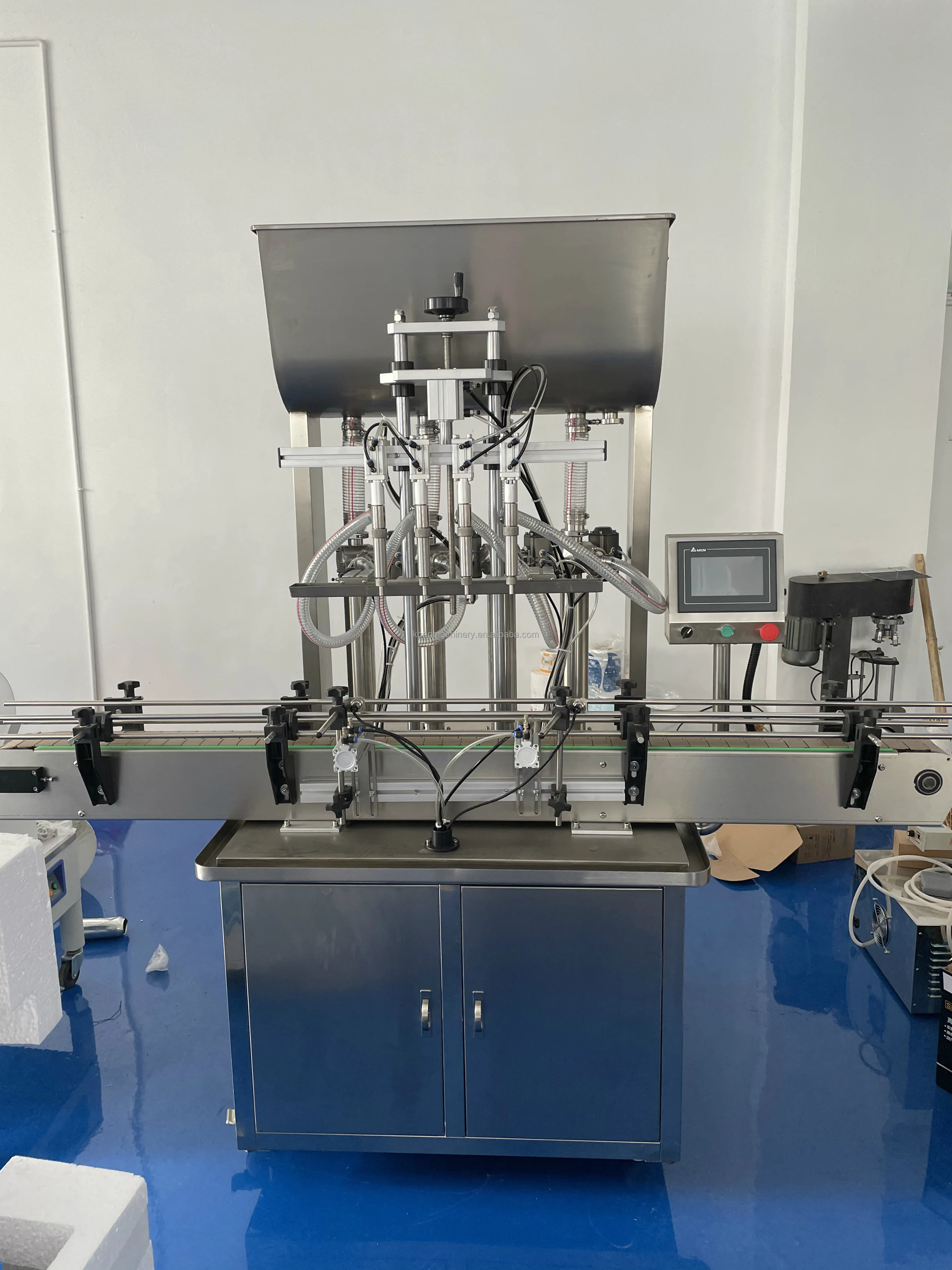 Cooking Oil Bottle Liquid Can Filling Capping and Labeling Machine Production Line