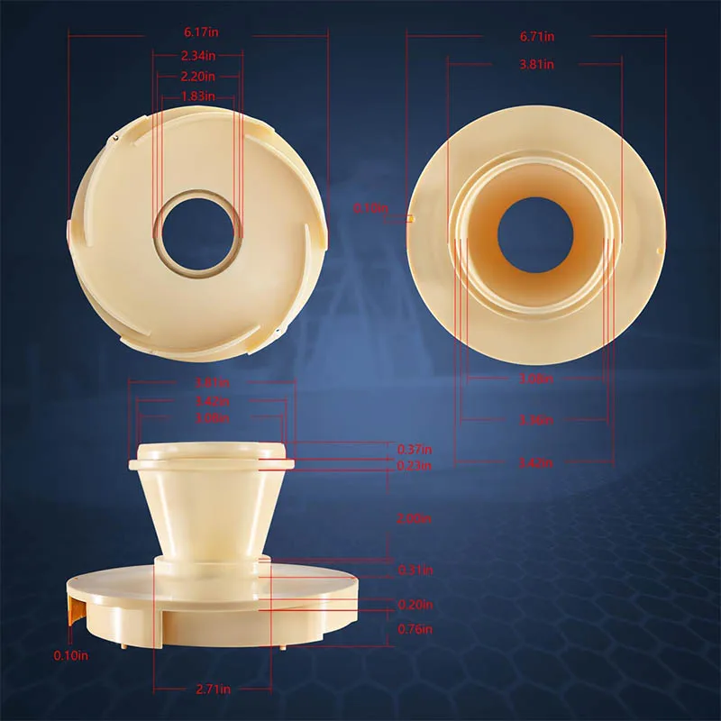 072927 Diffuser Assembly Replacement Part Compatible with Pentair Whisperflo/Intelliflo Inground Swimming Pool and Spa Pumps