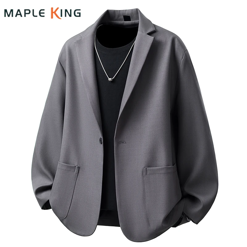 Yamamoto Homme 2026 Mens Blazer Suit Jacket Luxury Clothes Big Pocket Designer Costume for Man Elegant Chaqueta Formal Hombre