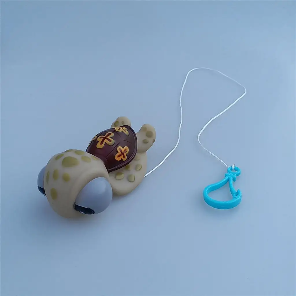 Underwater Doll Pendant Marine Animal Sign PVC Rubber Diving Tool for Divers Cylinder Identification