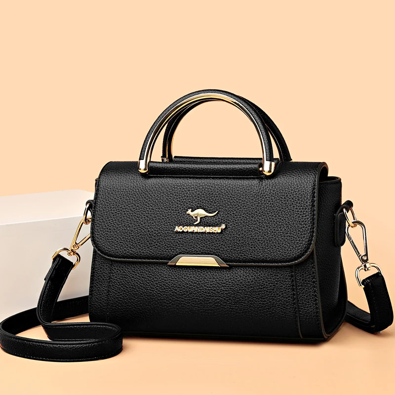 Luksusowe torebki damskie torebki designerskie wysokiej jakości miękkie skórzane torba na ramię Crossbody 2023 torebki marki Casual Tote Bag Bolsa