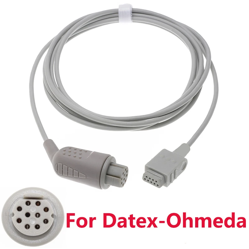 

Oximetry Sensor Extension Cable OXY-C3 SAS-C3 of G-Datex-Ohmeda Monitor,Blood Oxygen Trunk Line,For Datex DB 9P Spo2 Sensor.