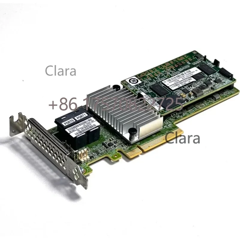 Контроллер RAID LSI 9364-8i 8-портовый SATA/SAS MegaRAID SAS 12G для внутренних серверов PCIe с кэшем 1 ГБ (в наличии)