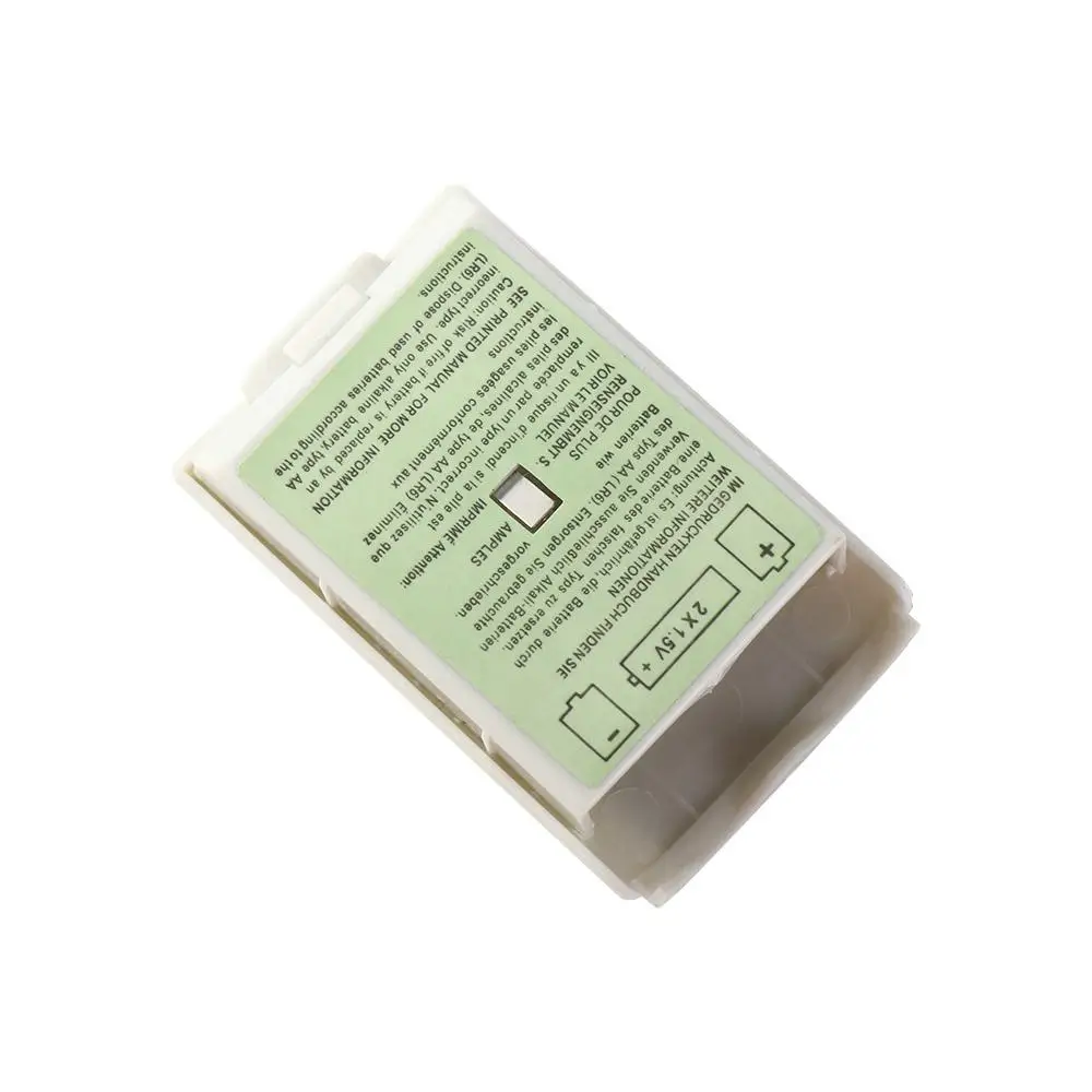 Shell Wireless Gamepad Game Controller Batterie Pack Abdeckung Spiel Batterie Fall Für Xbox 360Hintertür Fall AA Batterie Fall Abdeckung