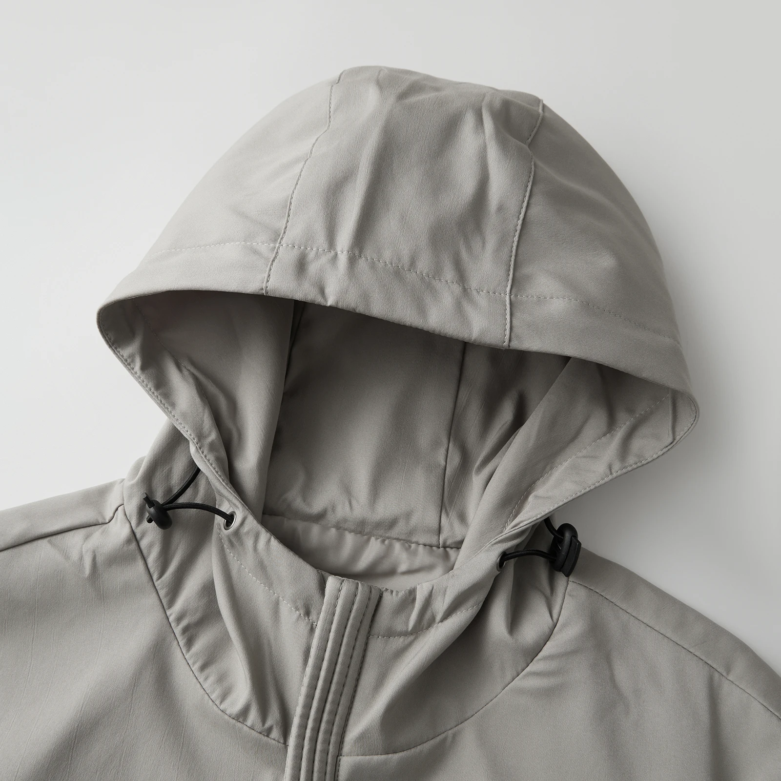 

Men's Hooded Jacket with Pocket Fashionable Zipper Up Lightweight Long Sleeve Coat Casual Sportswear