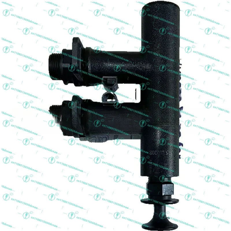 

Water treatment softener bypass valve sub-port adaptation control valve softening