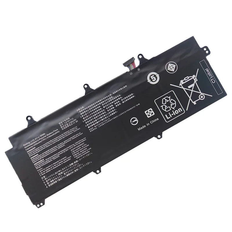 3255mAh 50Wh 15.4V C41N1712 بطارية الكمبيوتر المحمول ل ASUS GX501V GX501GM GX501GI GX501GS GX501G GX501VSK ROG ZEPHYRUS GX501