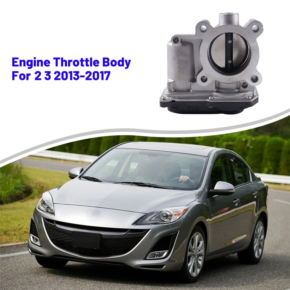 

P50113640 Car Engine Throttle Body for 2 3 2013-2017 1.5L