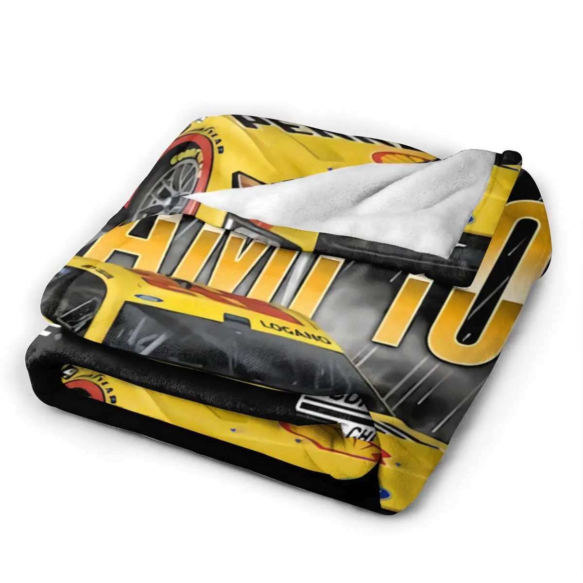 Joey Logano 22 All Season Fleece Blanket Throw Ultra Soft Flannel Blanket Digital Printed Premium Fluffy Microfiber Fleece