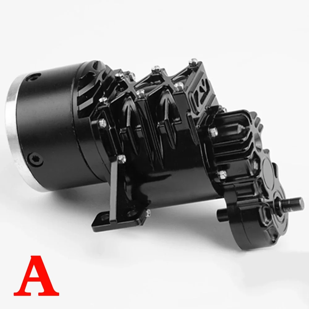 Tamiya Truck Gearbox 1/14 RC Trailer Planetary Gearbox F-5016 High Torque Second Gearbox with Transfer DIY RC Car Accessories