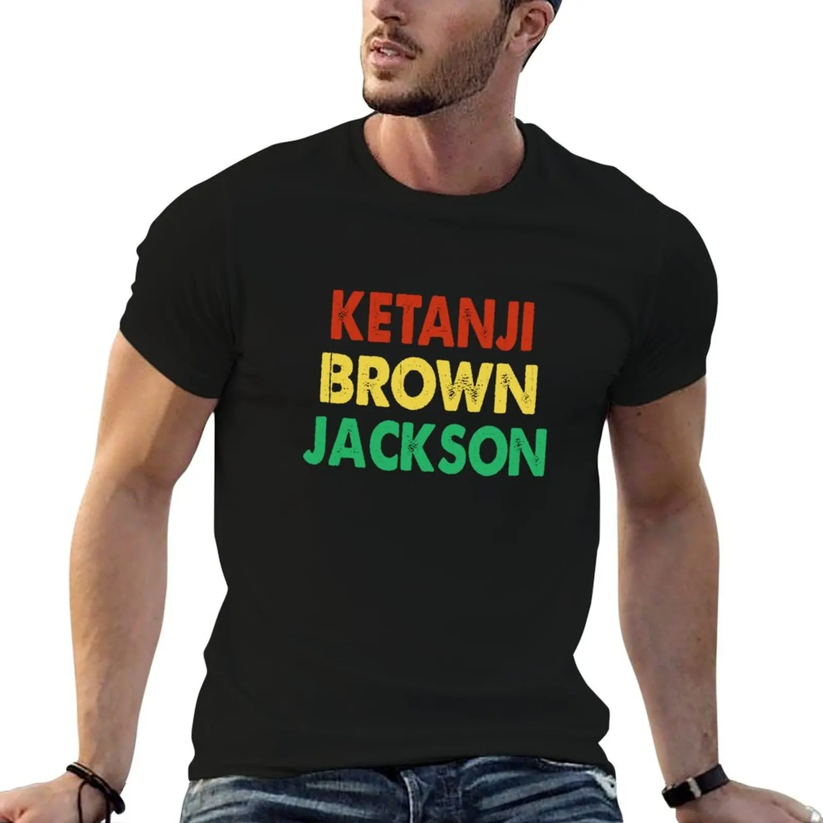 

Justice Ketanji Brown Jackson T-Shirt man tshirt t shirt for man 100 percent cotton man t shirts cotton T-shirt