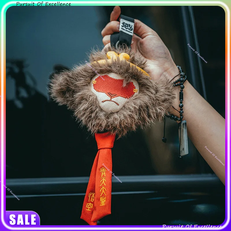 

Эксклюзивный брелок премиум-класса Sun Wukong, плюшевая игрушка, аксессуар для рюкзака, высококачественная кукла, подарок для мальчиков, подарок на день рождения