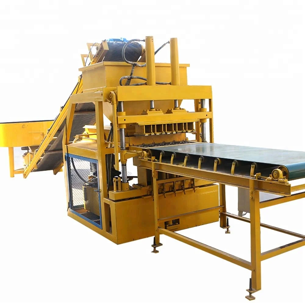 Automatic interlocking brick making machine QT5-10: