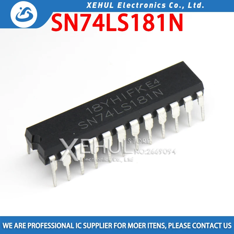10PCS /20PCS 74LS181 74LS181 HD74LS181P 74LS181P  SN74LS181N 74LS181N DIP-24 NEW