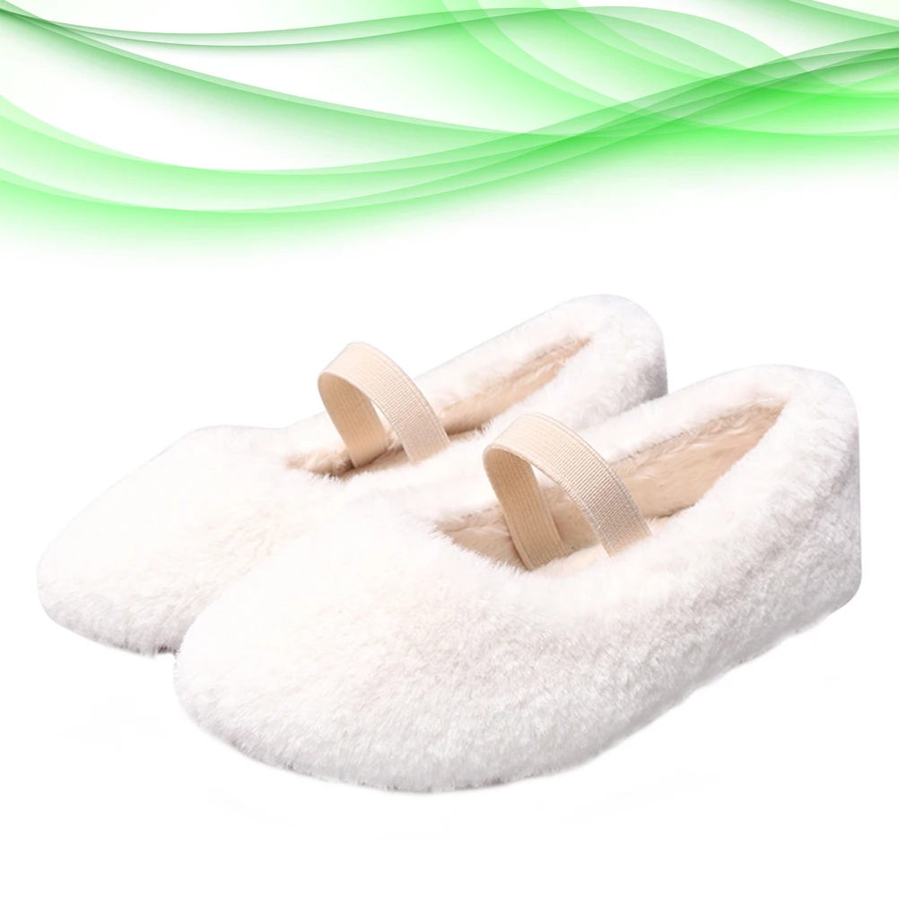 

1 Pair Warm Princess For Little Girls Comfortable Winter Kids Party Festival Shoes Size 34 Warmth Soft Sole Shoes