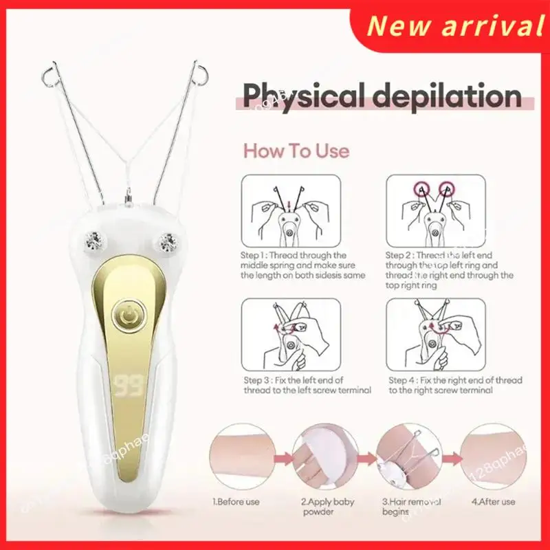 N89R เครื่องกําจัดขนตามร่างกายไฟฟ้าเครื่องโกนหนวดขาและแขนเหมาะสําหรับการกําจัดขนบนใบหน้าของผู้หญิง