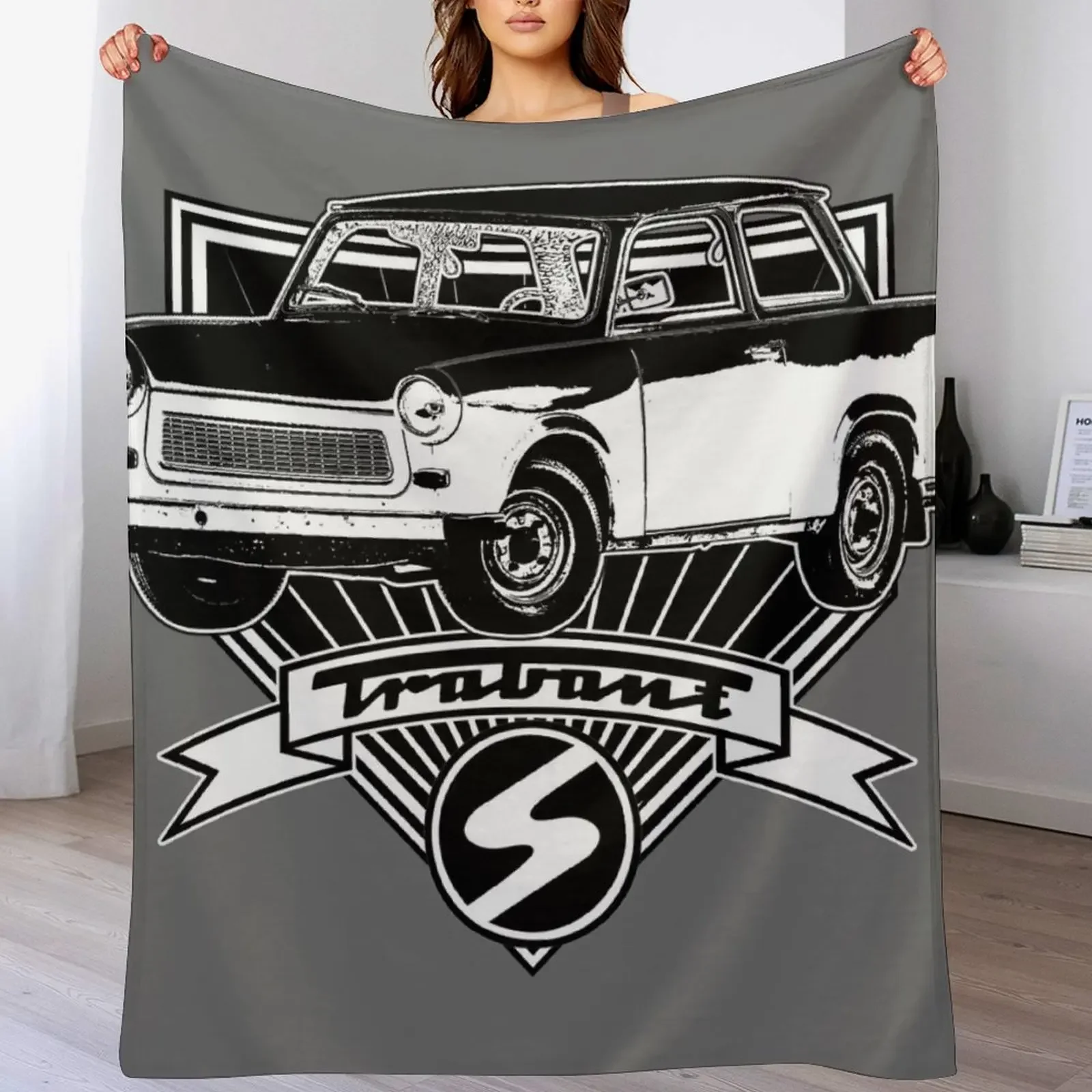 

Trabant 601 Throw Blanket Bed covers Bed linens Weighted Hairys Blankets