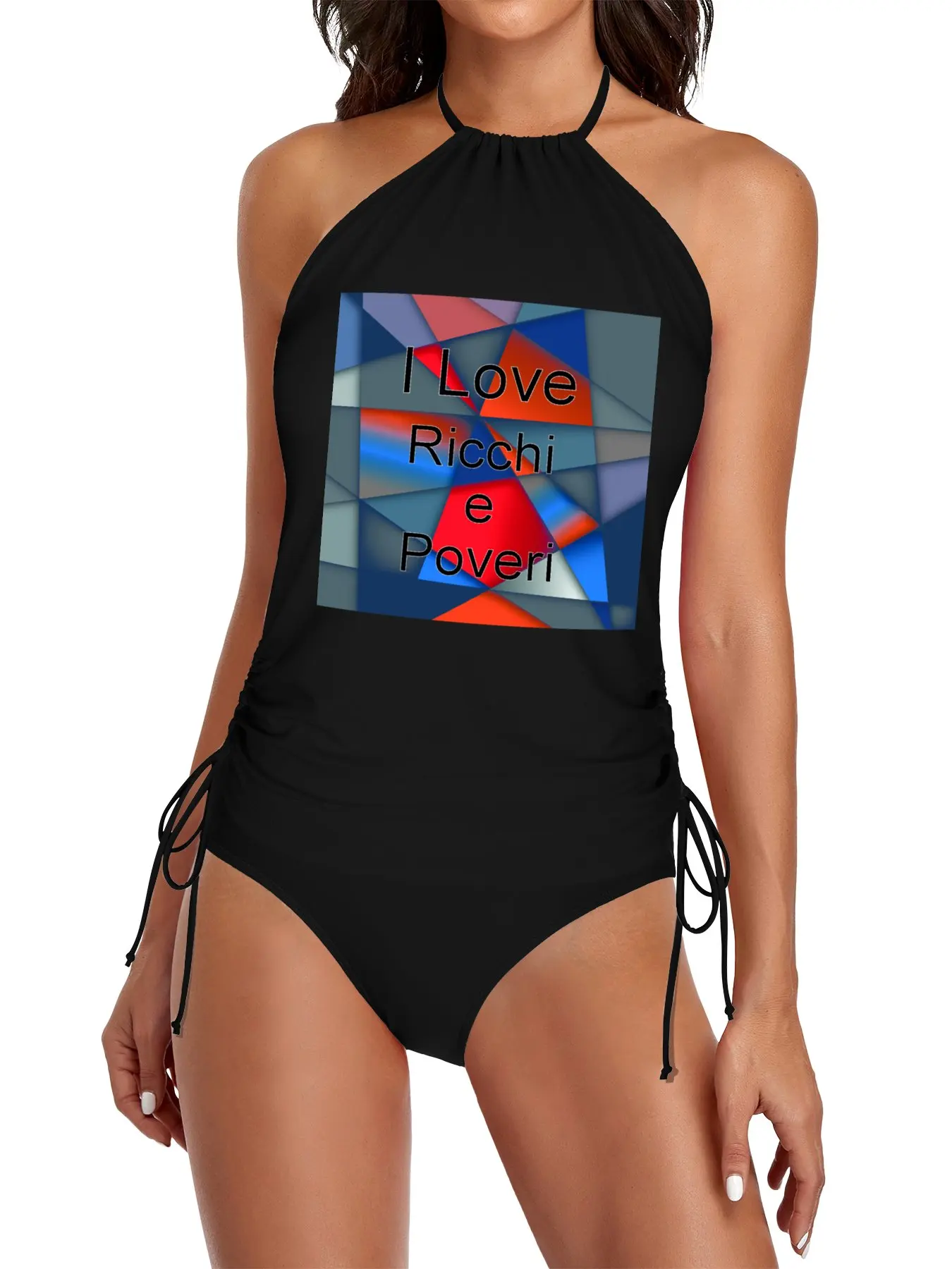 

I love Ricchi e Poveri Split Swimsuit Set beach clothes for women swimwear women 2025 luxury bikini women beach dresses