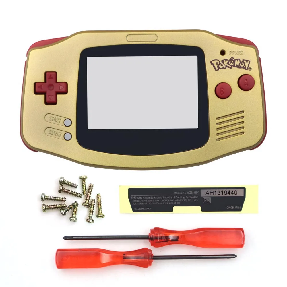 New Full Housing shell Case Fit for GBA laminated V5 V2 backlight IPS Screen and 2 in 1 GBA V2 LCD Custom Button Color