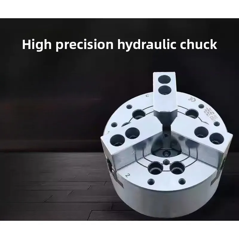 Hollow solid CNC three-jaw hydraulic chuck 5 6 8 10 12 15 18 inch 200 full set of modification