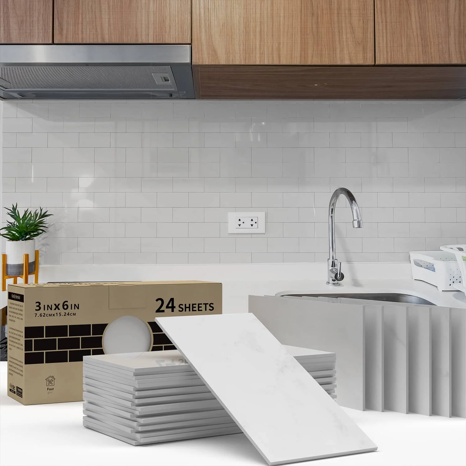 

Thickened crystal foam self-adhesive ceramic tile sticker, waterproof and oil proof, suitable for indoor home decoration