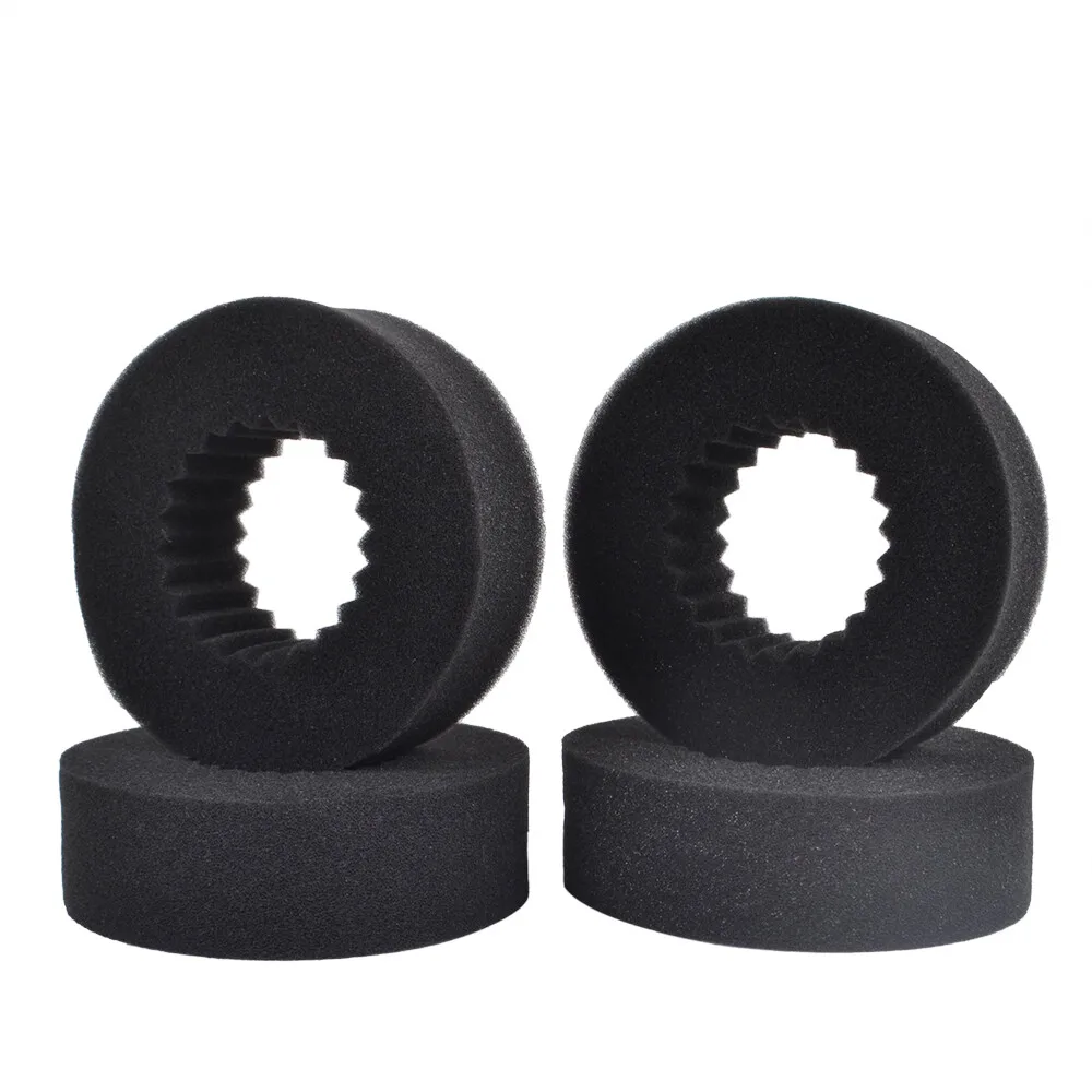 4PCS Foam Tires Inserts for Tamiya Blackfoot Monster Beetle Mud Blaster GF02