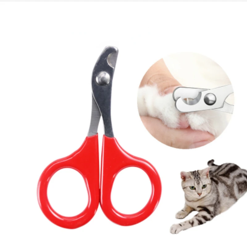 Cat nail clippers for Small Dog Cat Professional Puppy Claws Cutter Pet Nails Scissors Trimmer Grooming and Care Cat Accessories