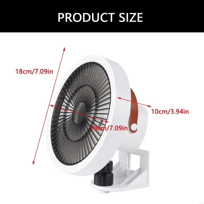 2025 controle remoto ventilador parede Faça fã motor silencioso que oscilam para o quarto Multifunction Device