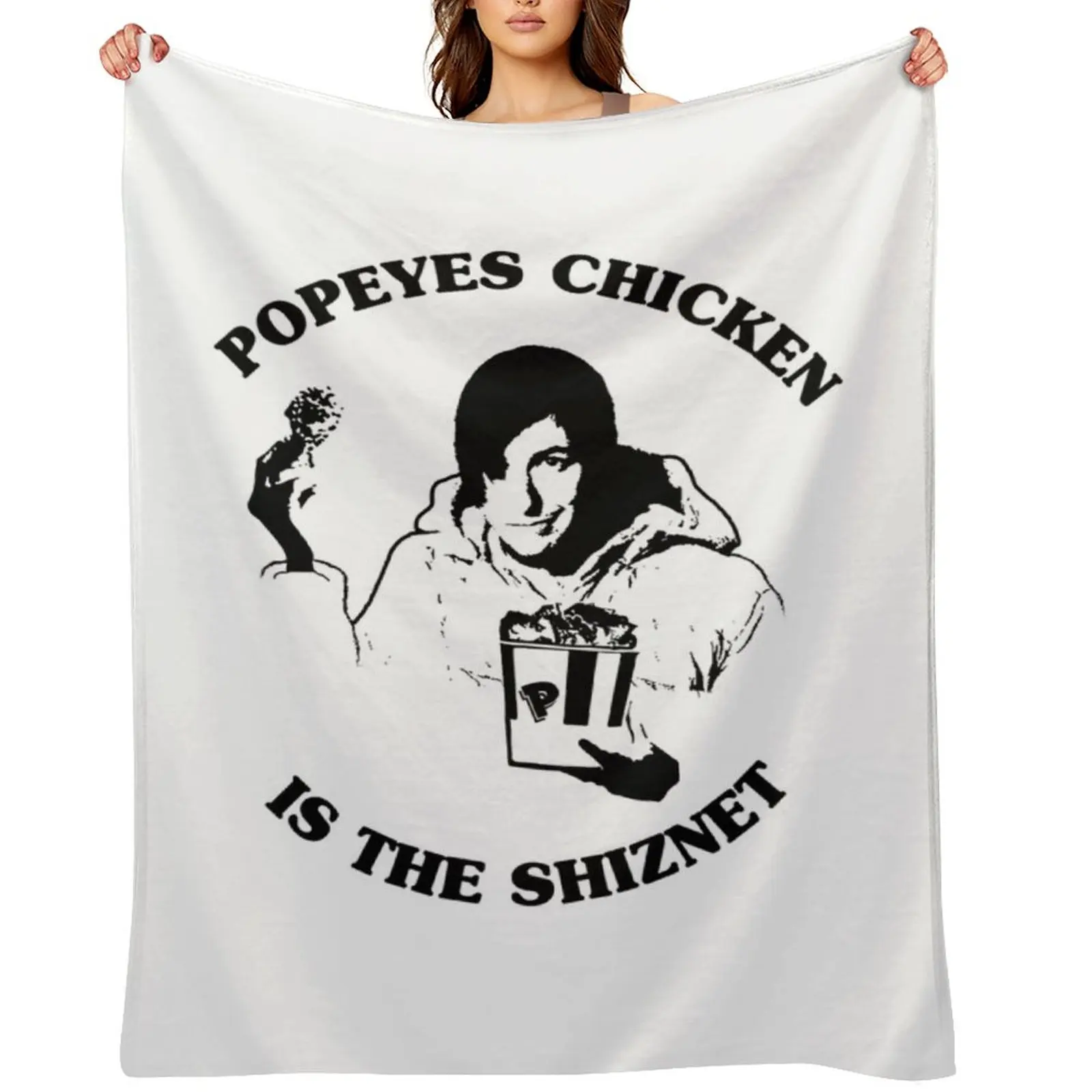 

Little Nicky - POPEYES CHICKEN - Adam Sandler (English) Classic T-Shirt Throw Blanket Baby Hairy Sofas Soft Plaid Blankets